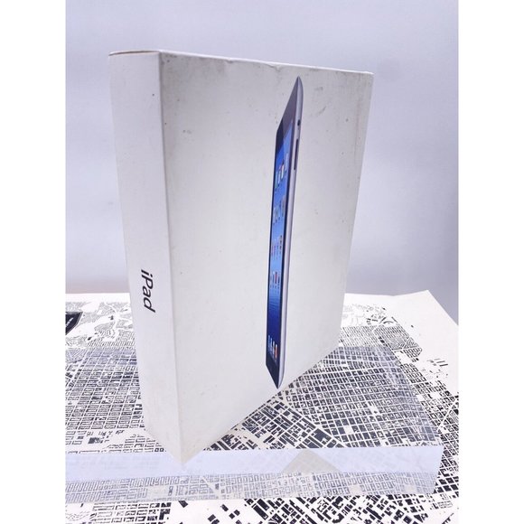ipad a1430 64gb Md368LL/A Wifi-cell Black Empty Box (AB) - Picture 1 of 7
